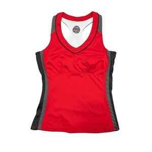 Bolle Racer Back Bra Built in Tennis Tank Women's Small